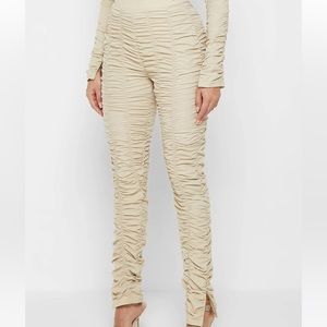 Ruched High Waisted Leggings